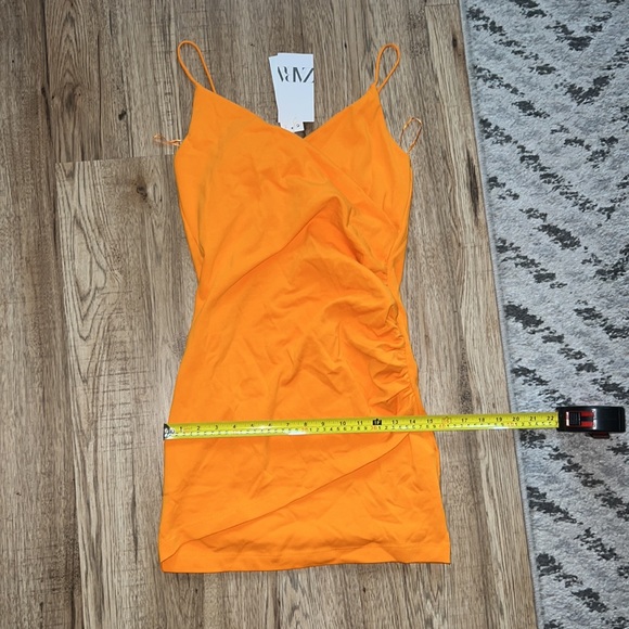 NEW! Zara Strappy Surplice Dress - Picture 8 of 9